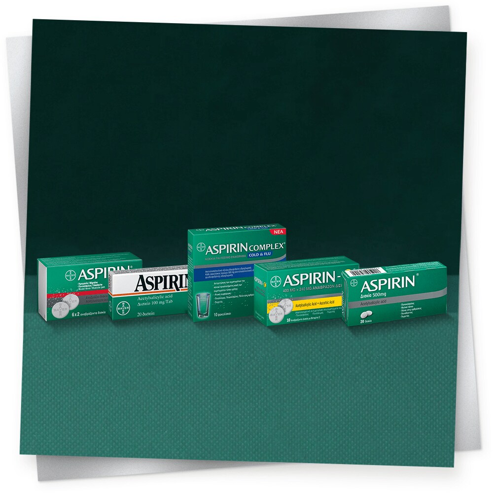Επισκόπηση προϊόντων Aspirin